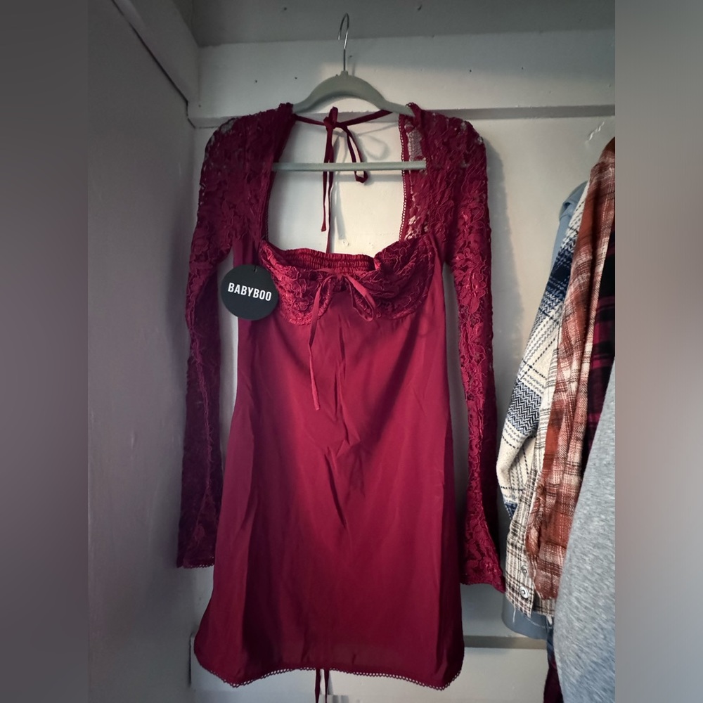 Red dress
